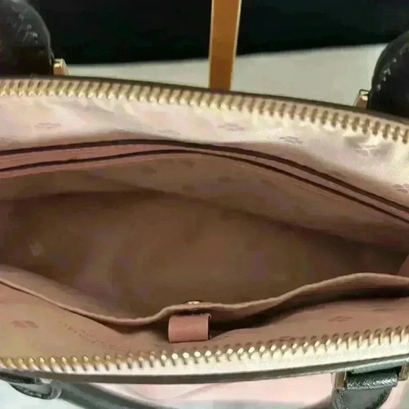 Kate Spade Rococo Pink & Grey Satchel New - Picture 5 of 9